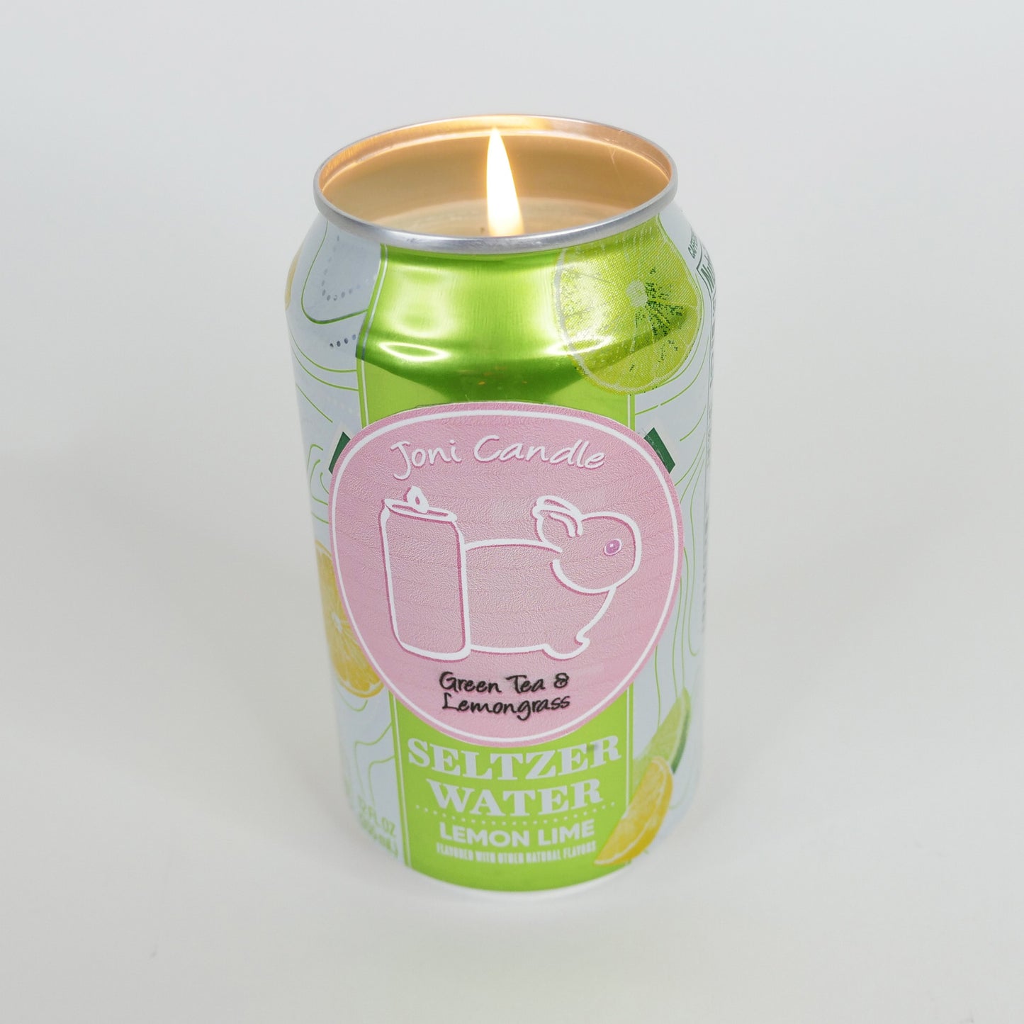 Green Tea and Lemon Grass Soy Wax Candle