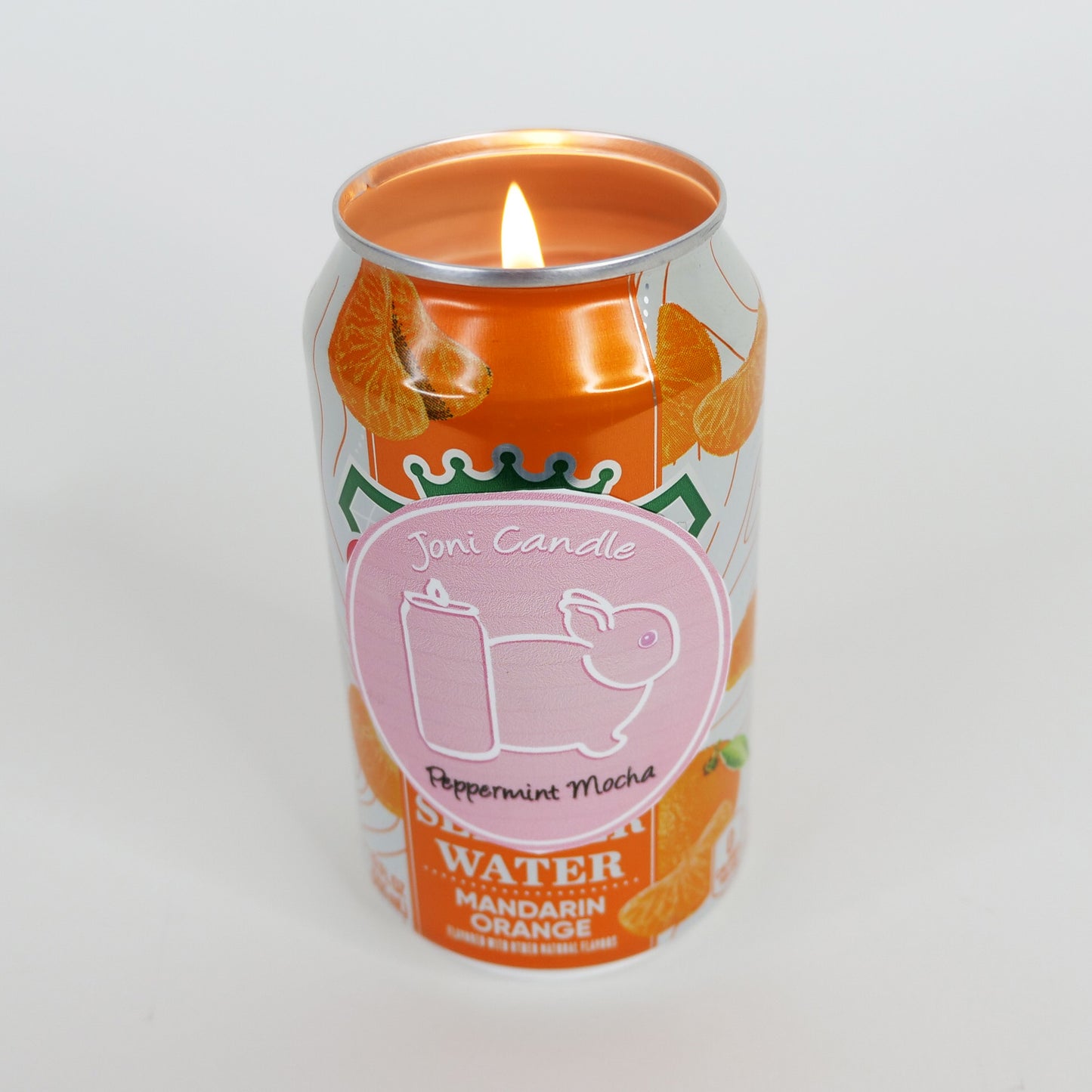 Peppermint Mocha Soy Wax Candle